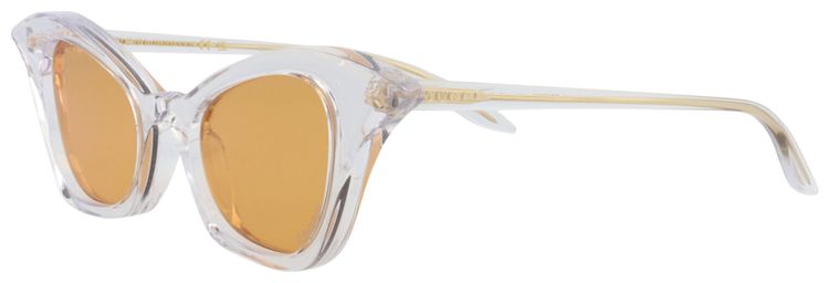 Gucci Cat Eye Sunglasses CrystalOrange