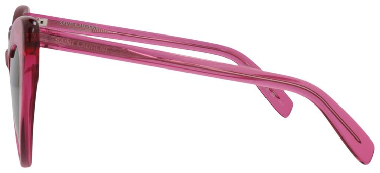 Saint Laurent LouLou Heart Sunglasses PinkBlack