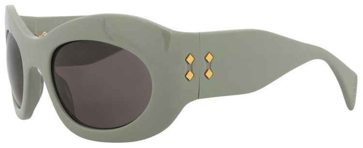 Gucci Shield Sunglasses GreenGrey