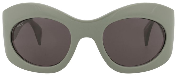 Gucci Shield Sunglasses GreenGrey