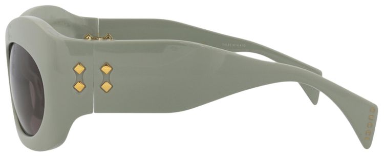 Gucci Shield Sunglasses GreenGrey