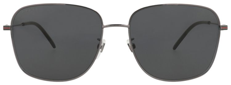 Gucci Square Sunglasses Ruthenium Grey