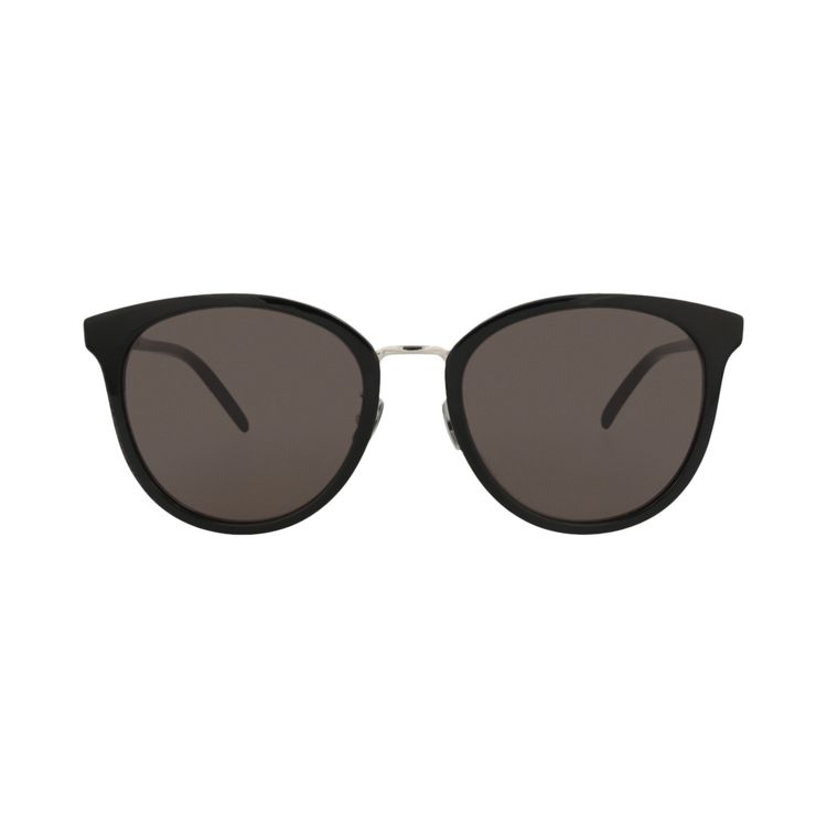 Buy Saint Laurent Round Sunglasses 'Black' - SL M101 001 | GOAT