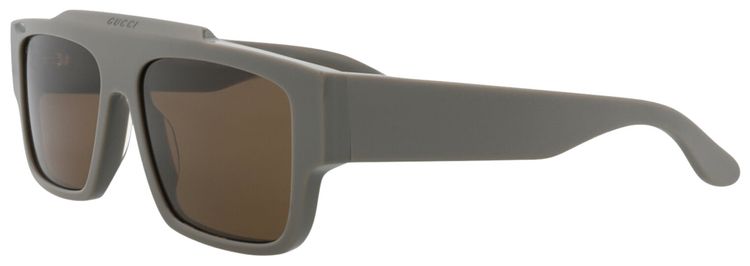 Gucci Square Sunglasses GreyBrown