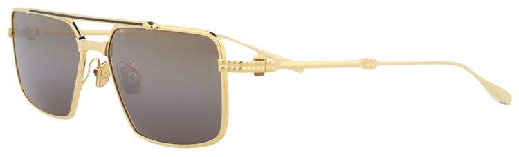Valentino Aviator Sunglasses GoldBrown