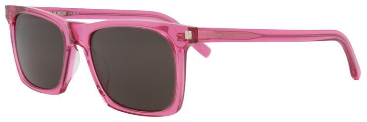 Saint Laurent Square Sunglasses PinkBlack