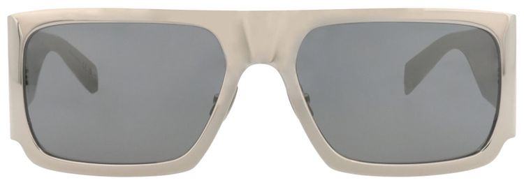 Saint Laurent Square Sunglasses Silver