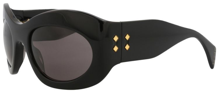 Gucci Shield Sunglasses BlackGrey