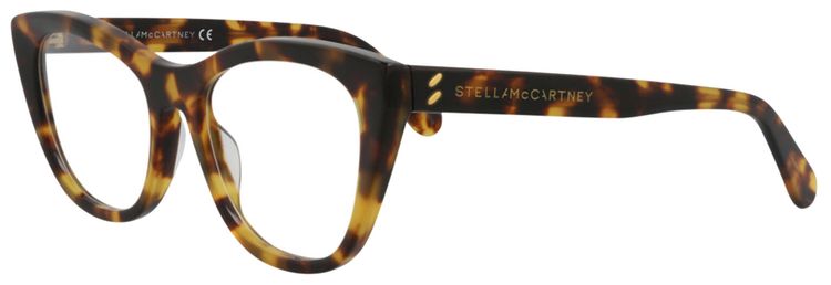 Stella McCartney Cat Eye Optical Glasses HavanaTransparent