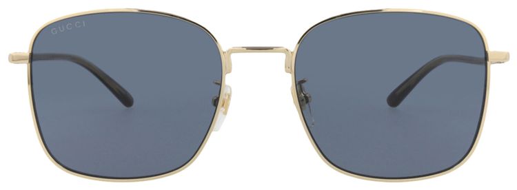 Gucci Square Sunglasses GoldHavanaBlue