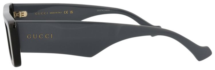 Gucci Square Sunglasses BlackGreySilver