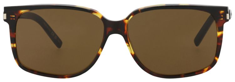 Saint Laurent Square Sunglasses BlackBrown