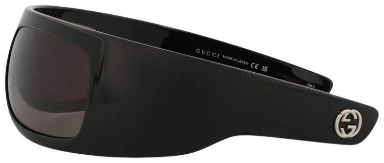 Gucci Shield Injection Sunglasses BlackGrey