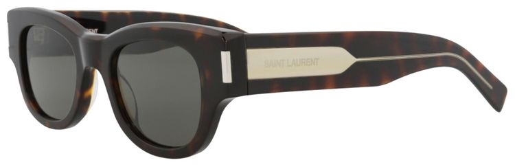 Saint Laurent Cat Eye Sunglasses HavanaCrystalGrey