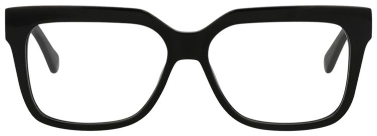 Stella McCartney Square Optical Glasses BlackTransparent
