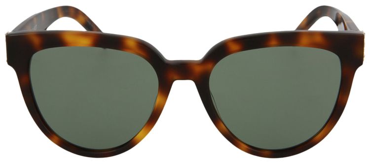 Saint Laurent Cat Eye Sunglasses HavanaGreen