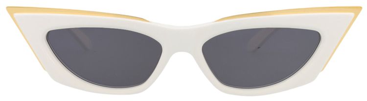 Valentino Cat Eye Sunglasses WhiteGrey