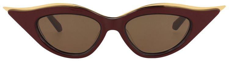Valentino Cat Eye Sunglasses BordeauxBrown