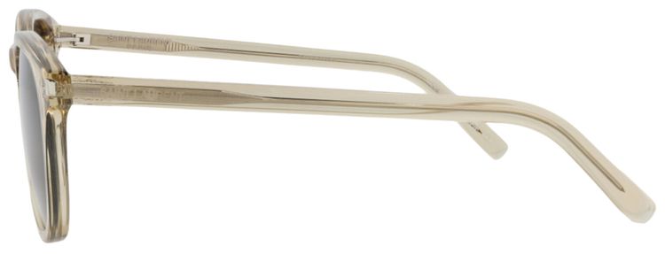 Saint Laurent Round Sunglasses YellowBrown