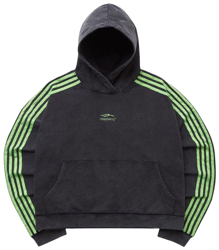 GV Gallery Raspberry Hills Reverse Grass Oversize Hoodie Black