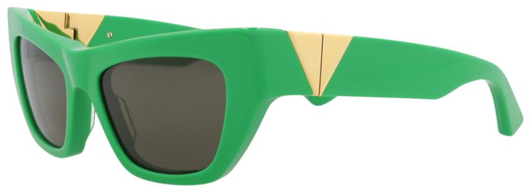 Bottega Veneta Cat Eye Sunglasses Green