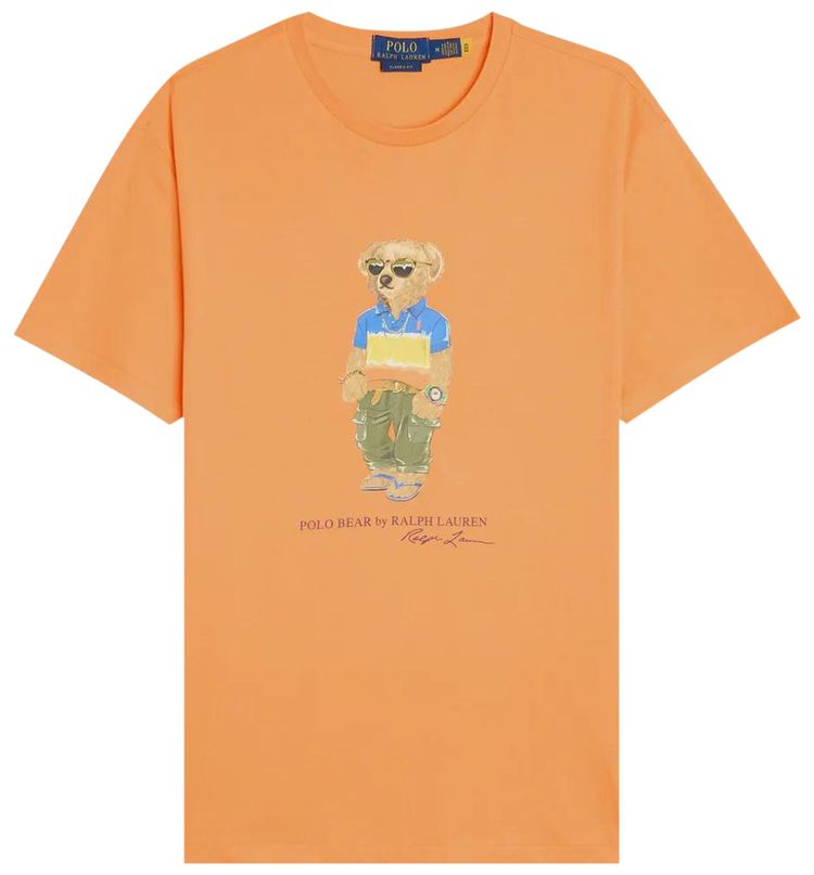 Polo Ralph Lauren Novelty Bear Crewneck Peach