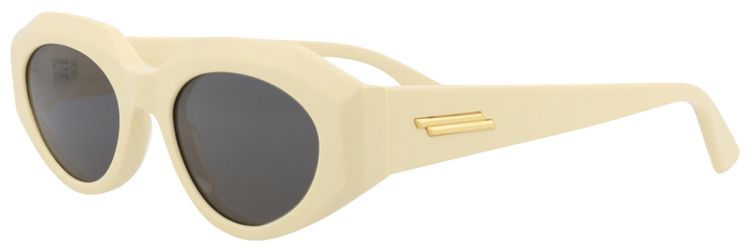 Bottega Veneta Facet Sunglasses Beige