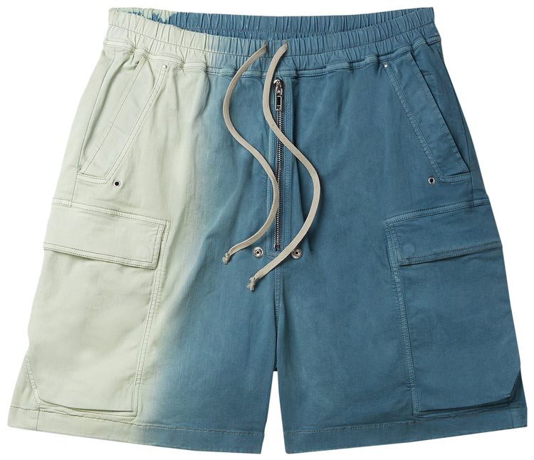 Rick Owens DRKSHDW Cargobela Shorts Toothpaste Degrade