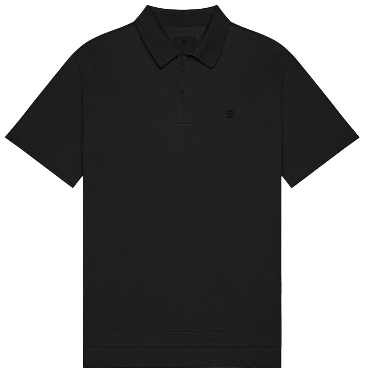 Givenchy 3 Buttons Classic Fit Polo Black