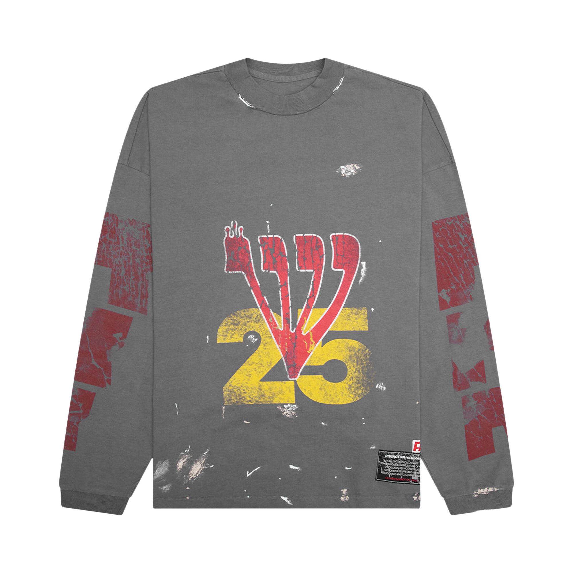 Buy RIVINGTON roi Rebis Love Stuff Long-Sleeve Tee 'Grey