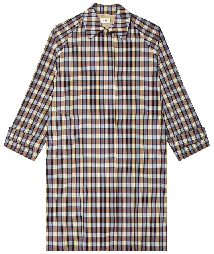 The Row Tavishina Coat BlackBeige