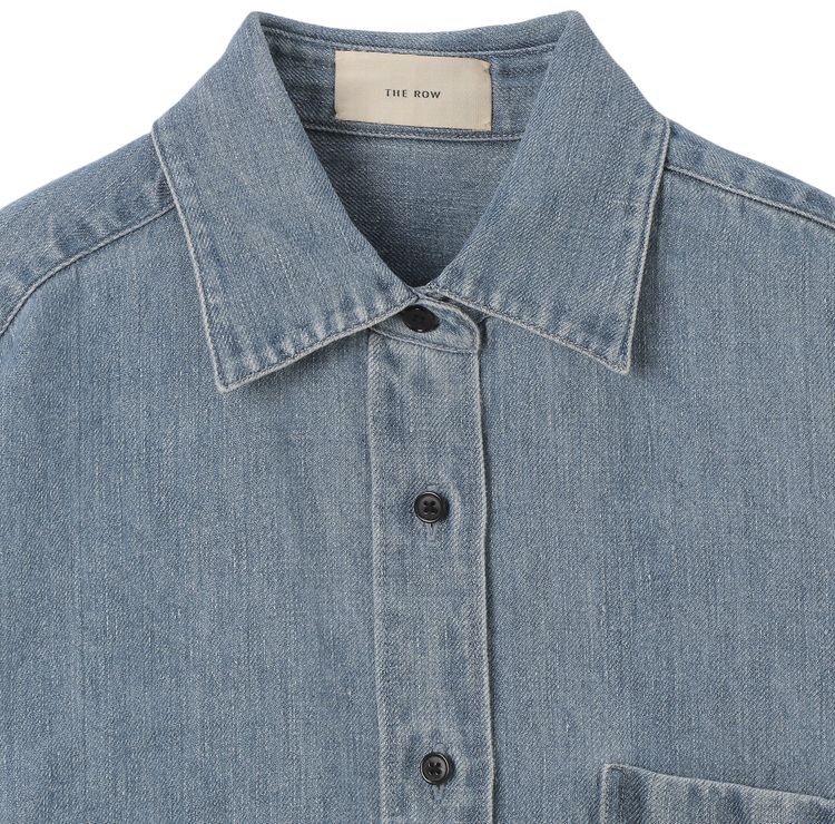 The Row Nesson Shirt Bleached