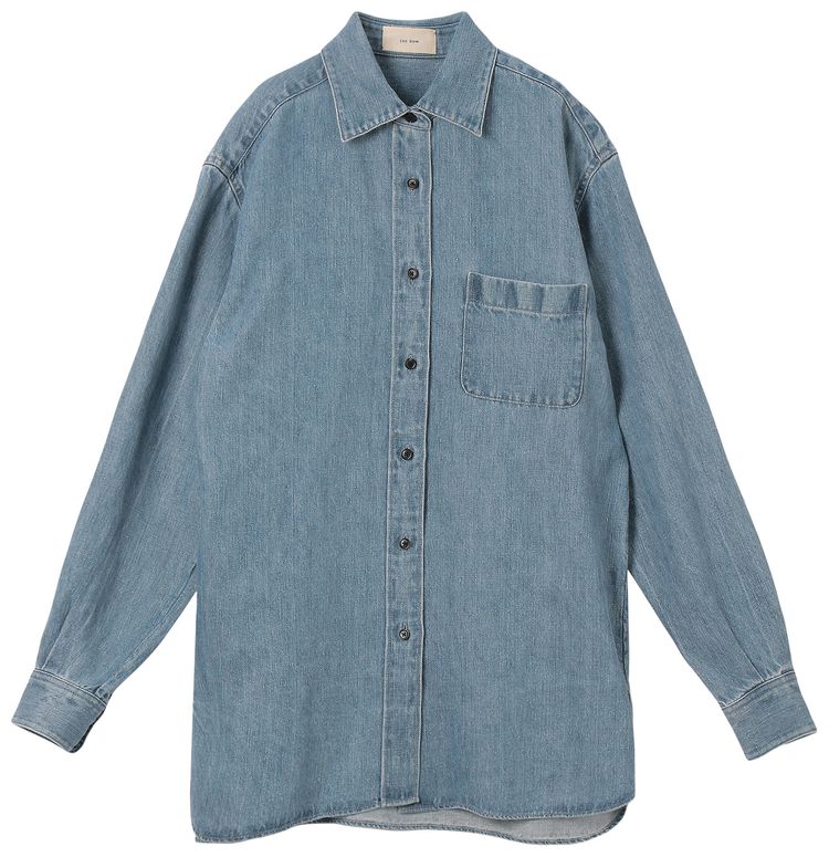 The Row Nesson Shirt Bleached