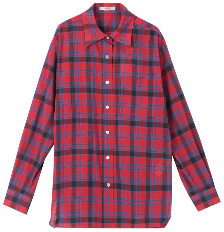 The Row Nesson Shirt RedBlue