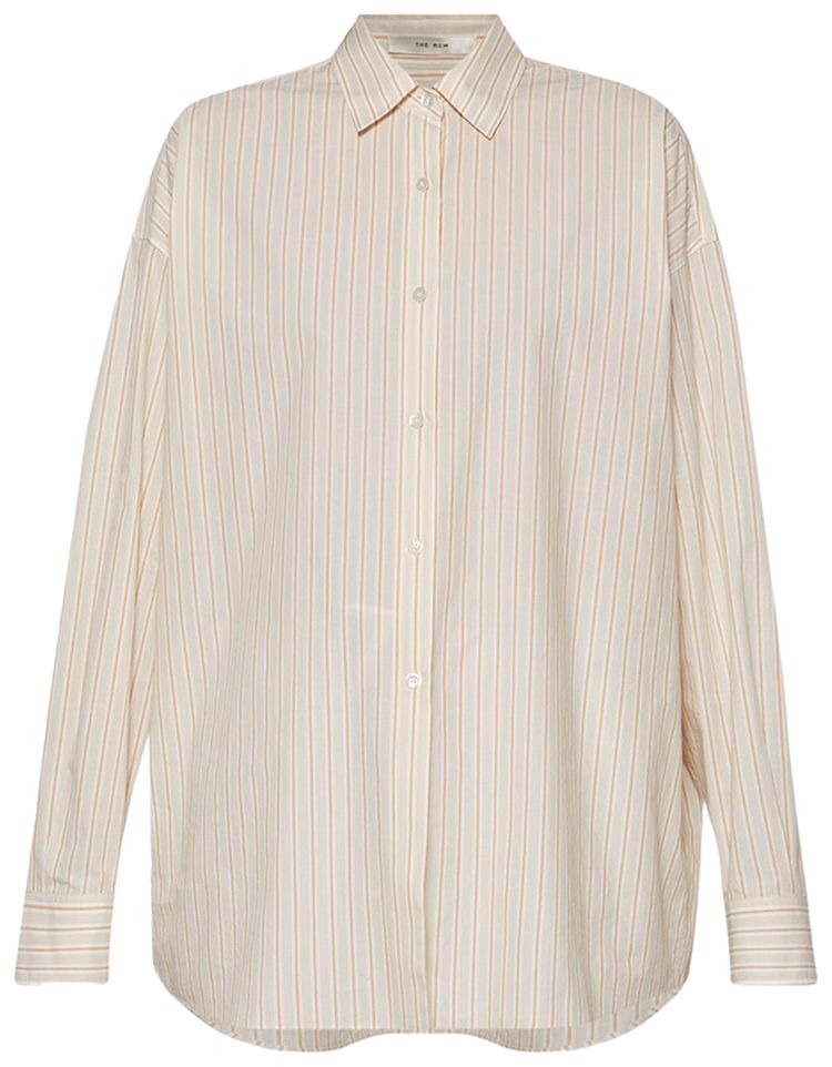 The Row Caster Shirt BeigeOrange
