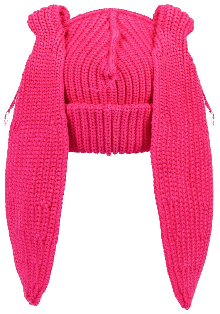 Charles Jeffrey Loverboy Chunky Rabbit Beanie Pink