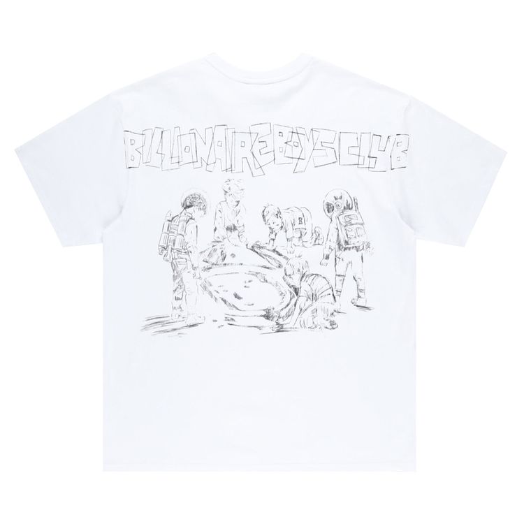 Billionaire Boys Club Chalkdust T Shirt White