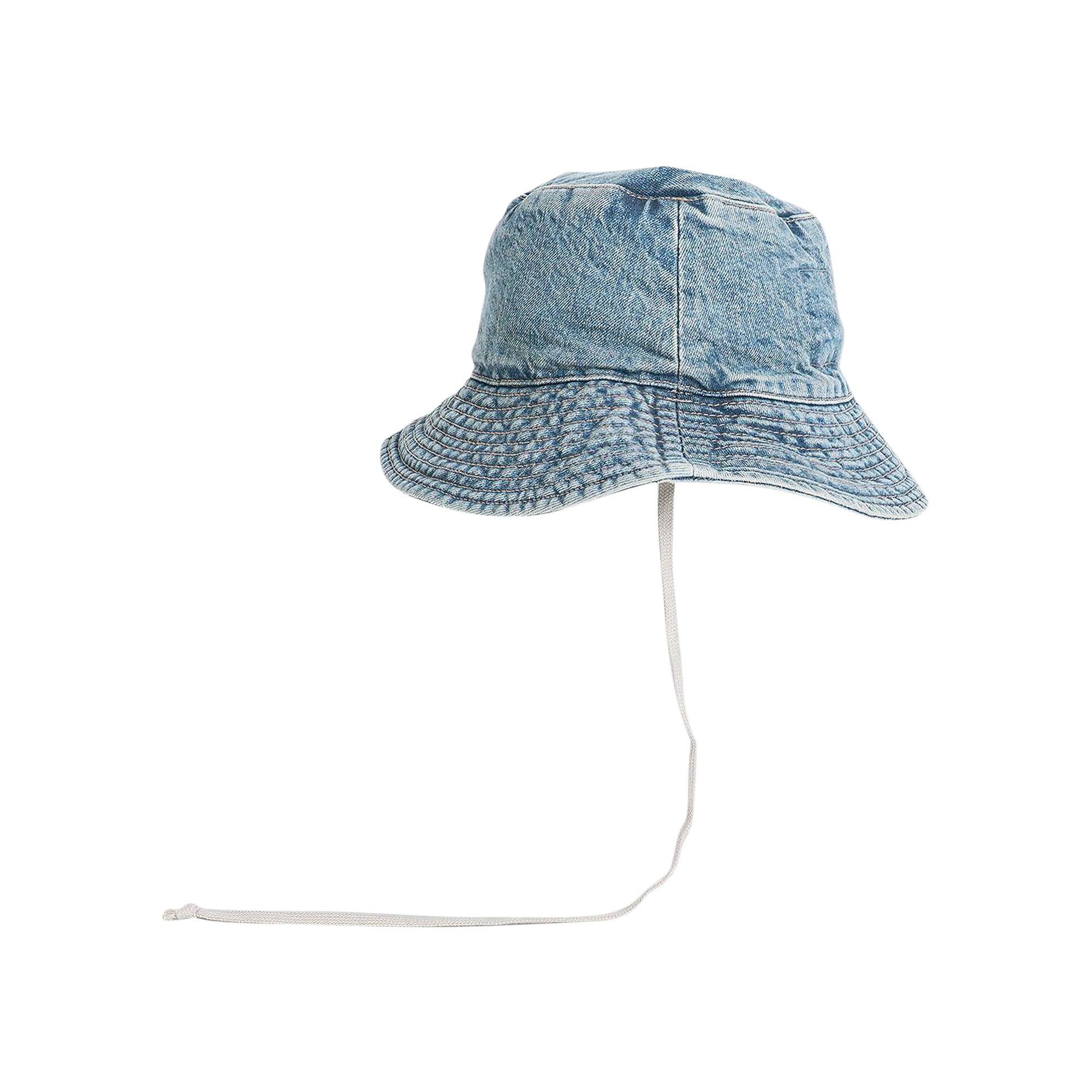 帽子 Rick Owens DRKSHDW DENIM GILLIGAN HAT Rick Owens DRKSHDW - Gilligan Hat - Washed Indigo – Xhibition