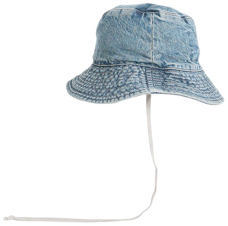 Rick Owens DRKSHDW Gilligan Hat Washed Indigo