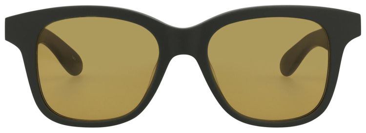 Alexander McQueen Square Sunglasses GreenYellow