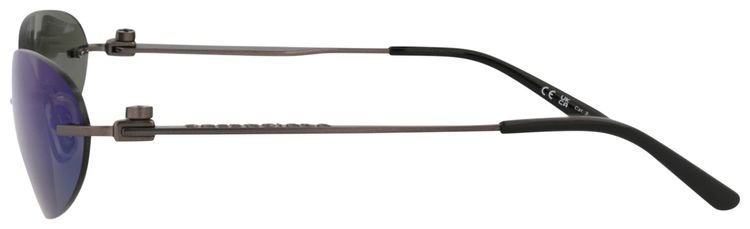 Balenciaga Round Sunglasses GreyBlue