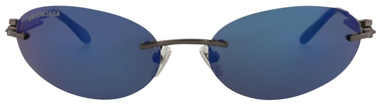 Balenciaga Round Sunglasses GreyBlue