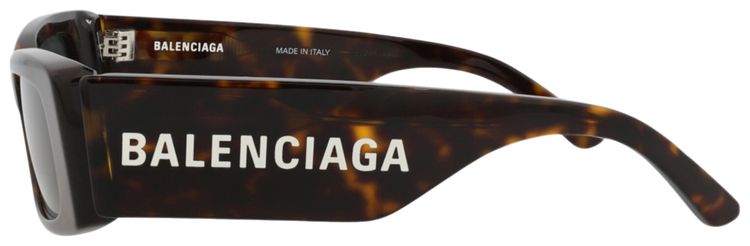 Balenciaga Square Sunglasses HavanaGreen