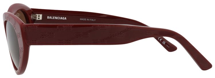 Balenciaga Cat Eye Sunglasses BurgundyBrown