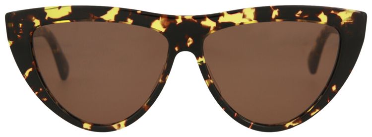 Bottega Veneta Cat Eye Sunglasses HavanaBrown