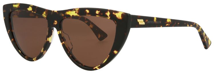Bottega Veneta Cat Eye Sunglasses HavanaBrown