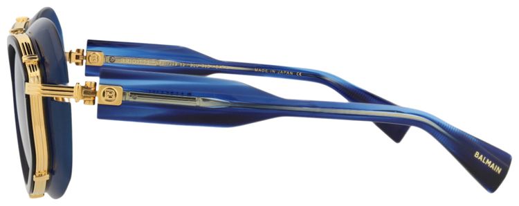 Balmain Round Sunglasses BlueGrey