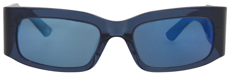 Balenciaga Square Sunglasses Blue