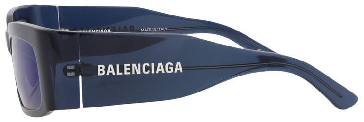 Balenciaga Square Sunglasses Blue