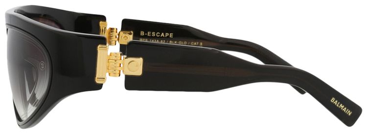 Balmain Shield Sunglasses BlackGrey